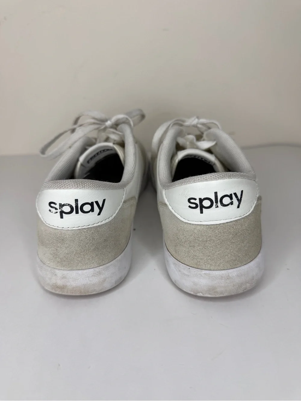 Splay Shoes 101 Graphite Lace Up Low Top Sneakers Retro Barefoot Mens Size 11